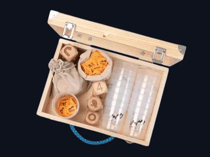 The Culture Rally game kit used to simulate unspoken workplace rules